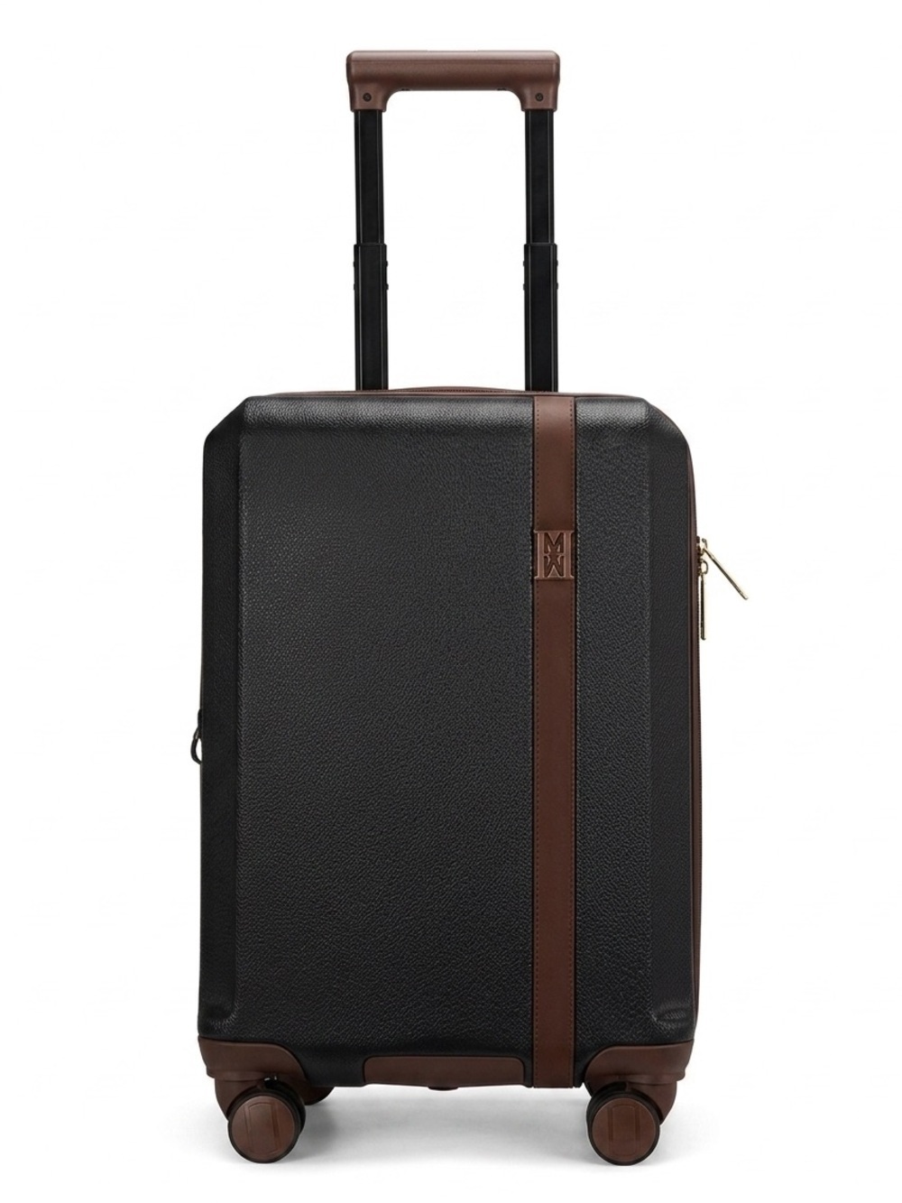 Elle Luxe Journey 1 Piece Expandable Retro Spinner Rolling check in Luggage - Picture 11 of 16
